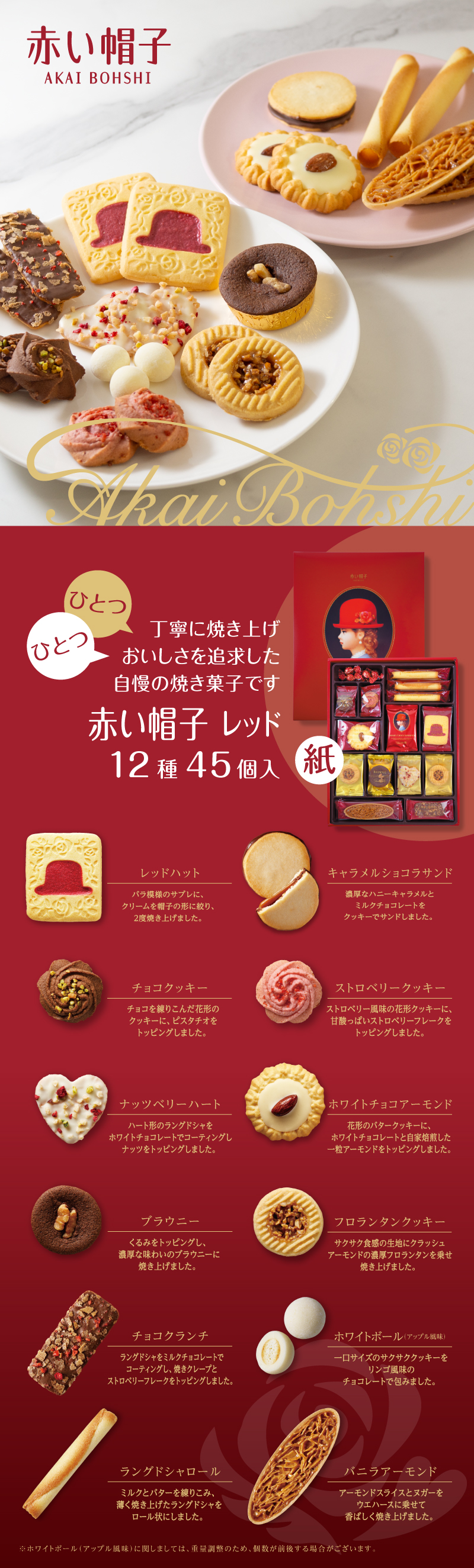 赤い帽子レッド（紙箱）