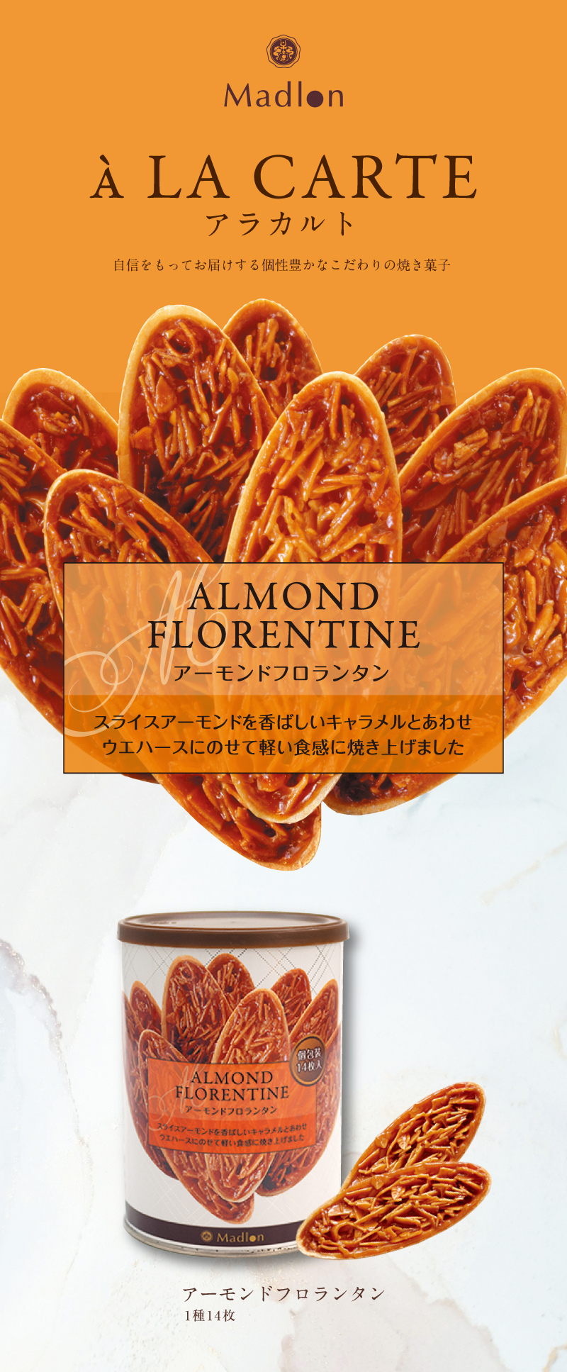 アーモンドフロランタン（缶箱）