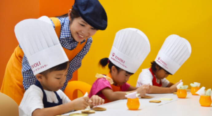 ちぼり　お菓子づくり体験コーナー