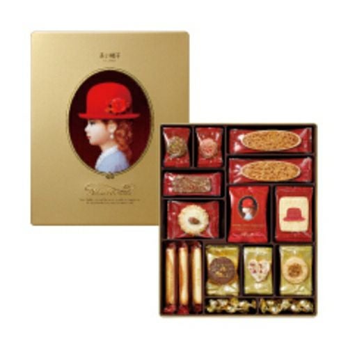 赤い帽子ゴールド 12種66個入（缶箱）